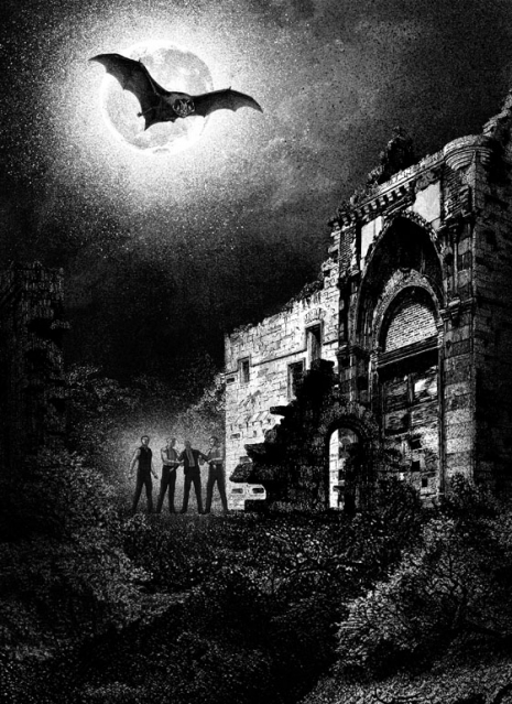 John Coulthart's illustration for Dracula